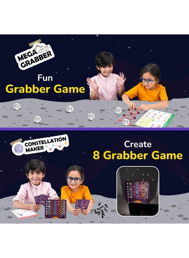 سمارتيفيتي مجموعة أنشطة سمارتيفيتي ميشن مون للأطفال من 4 إلى 6 سنوات، مجموعة أنشطة ترفيهية 5 في 1 للأولاد والبنات، ألعاب تعليمية للأولاد والبنات، للأعمار من 4 إلى 6 سنوات - Image 2